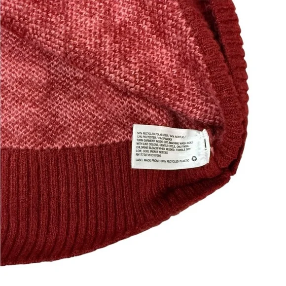 Ava & Viv Women’s Pink & Red Houndstooth Pullover Crewneck Sweater Size 2X - Picture 8 of 8